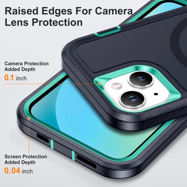 For iPhone 13 / 14 Life Waterproof Rugged MagSafe Magnetic Phone Case