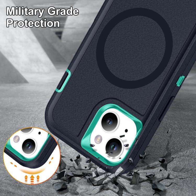 For iPhone 13 / 14 Life Waterproof Rugged MagSafe Magnetic Phone Case