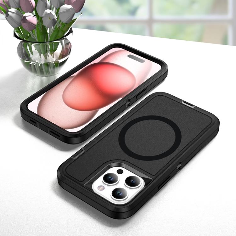 For iPhone 14 Pro Max Life Waterproof Rugged MagSafe Magnetic Phone Case