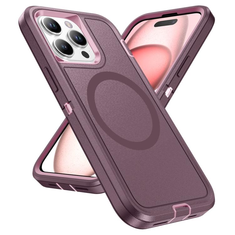 For iPhone 14 Pro Max Life Waterproof Rugged MagSafe Magnetic Phone Case