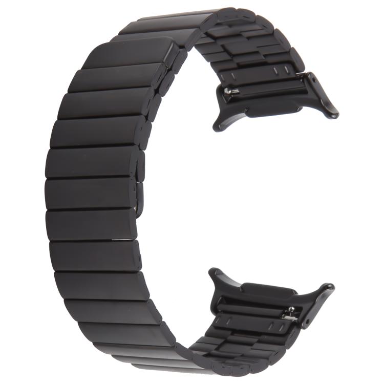 For Samsung Galaxy Watch Ultra 47mm / Ultra 2025 Bamboo Stainless Steel Magnetic Watch Band