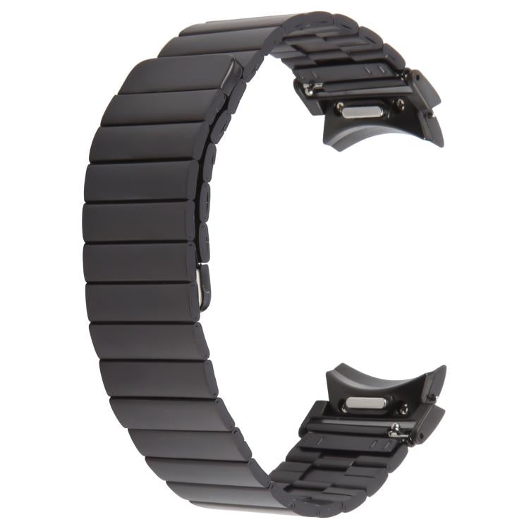 For Samsung Galaxy Watch 7 / 6 / 5 / 4 Bamboo Magnetic Quick Release Metal Watch Band