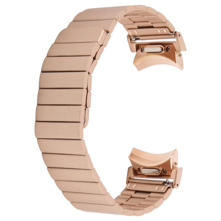 For Samsung Galaxy Watch 7 / 6 / 5 / 4 Bamboo Magnetic Quick Release Metal Watch Band