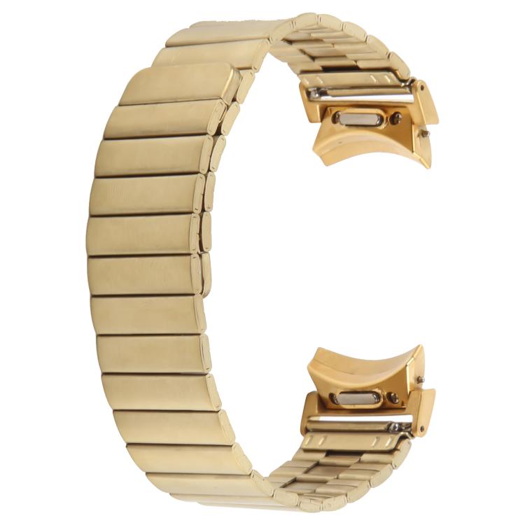 For Samsung Galaxy Watch 7 / 6 / 5 / 4 Bamboo Magnetic Quick Release Metal Watch Band
