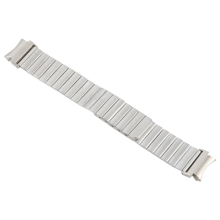For Samsung Galaxy Watch 7 / 6 / 5 / 4 Bamboo Magnetic Quick Release Metal Watch Band