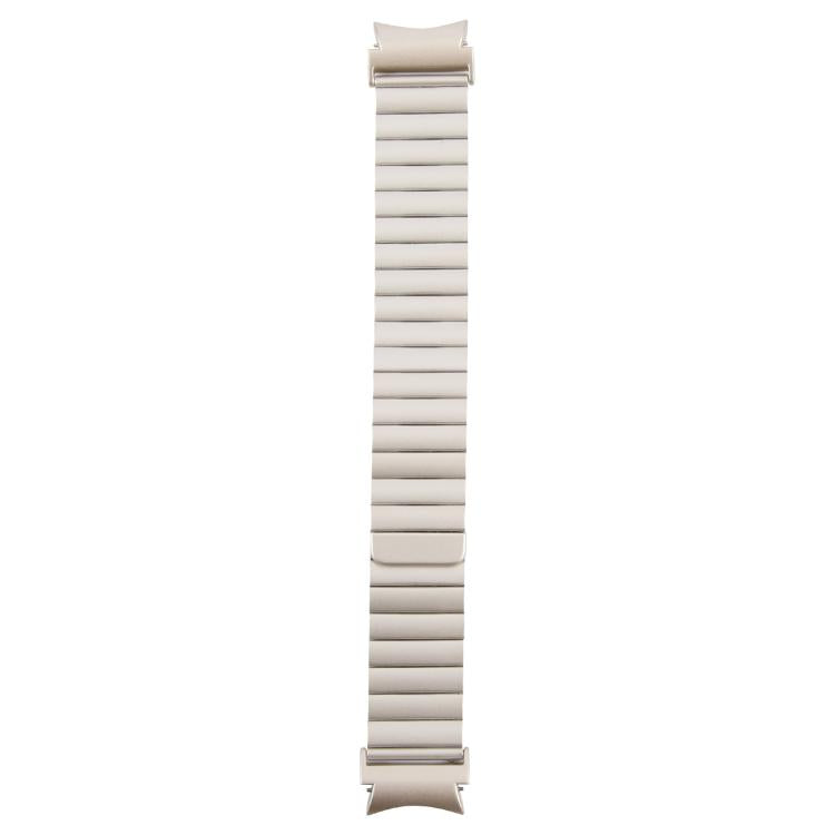 For Samsung Galaxy Watch 7 / 6 / 5 / 4 Bamboo Magnetic Quick Release Metal Watch Band