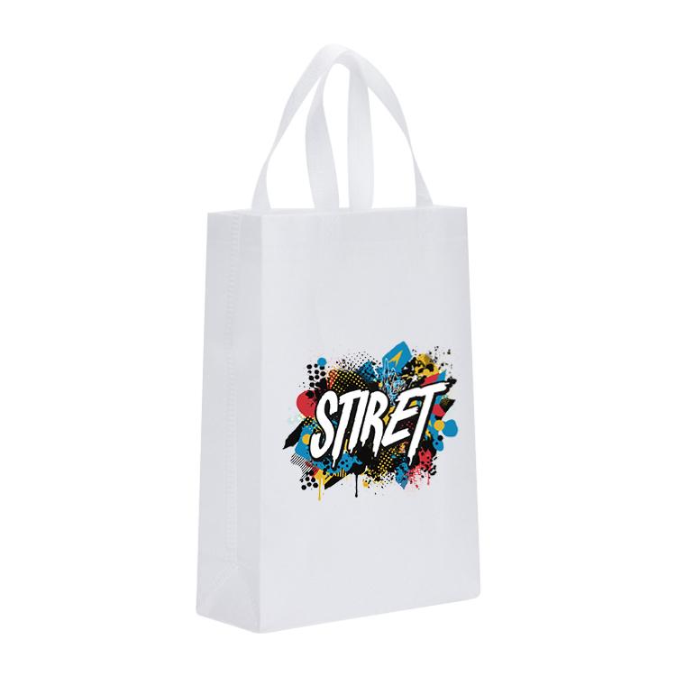 Alphabet Printed Non-woven Fabric Bag Print On Your Demand, Size:35x25x10cm