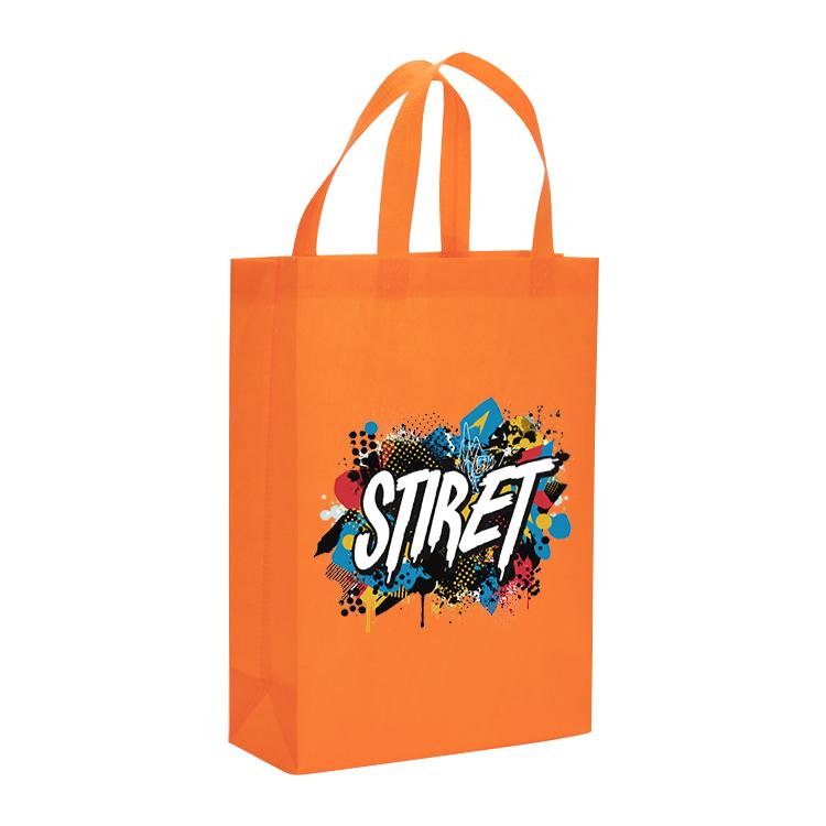 Alphabet Printed Non-woven Fabric Bag Print On Your Demand, Size:35x25x10cm