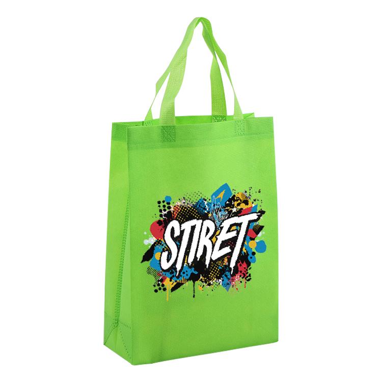 Alphabet Printed Non-woven Fabric Bag Print On Your Demand, Size:35x25x10cm
