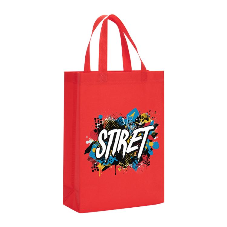Alphabet Printed Non-woven Fabric Bag Print On Your Demand, Size:35x25x10cm