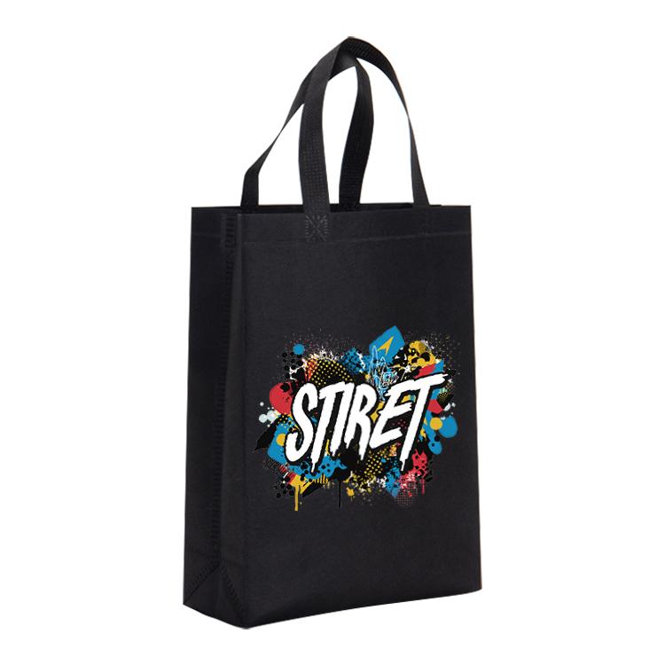 Alphabet Printed Non-woven Fabric Bag Print On Your Demand, Size:38x30x10cm