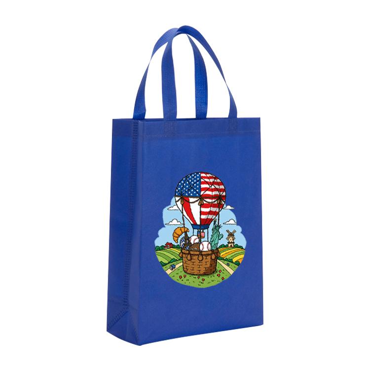 Balloon Printed Non-woven Fabric Bag Print On Your Demand, Size:38x30x10cm