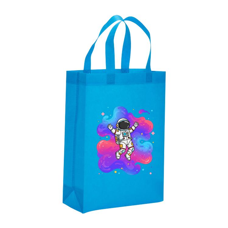 Astronaut Printed Non-woven Fabric Bag Print On Your Demand, Size:41x35x12cm