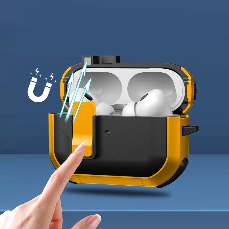 For AirPods Pro 2 Starship Wireless Earphones Case with Magnetic Switch
