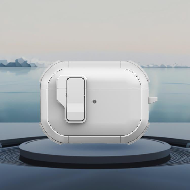 For AirPods 4 Starship Wireless Earphones Case with Magnetic Switch