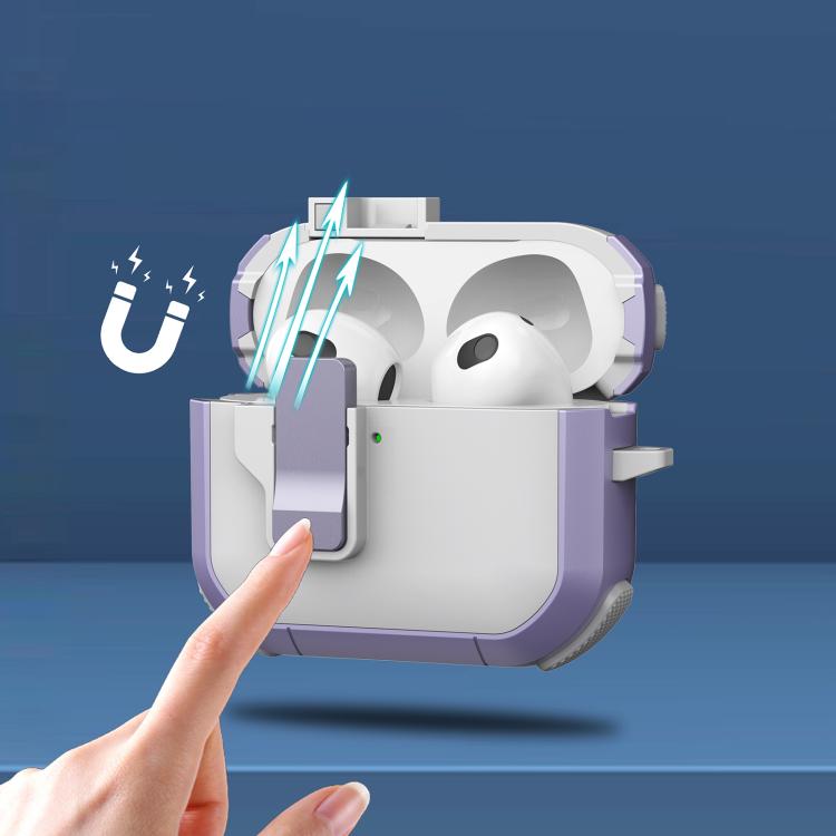 For AirPods 4 Starship Wireless Earphones Case with Magnetic Switch