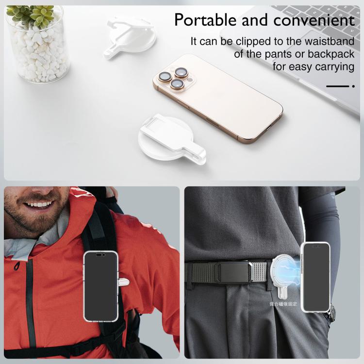 Magnetic Clip Phone Holder Belt Clip Bracket