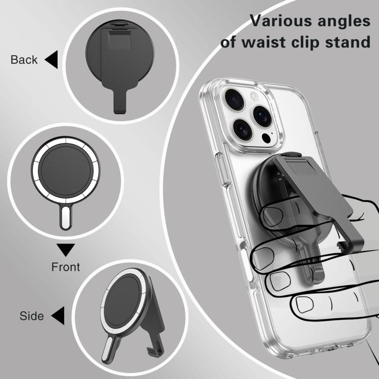 Magnetic Clip Phone Holder Belt Clip Bracket