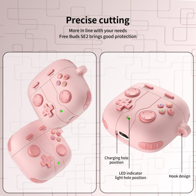 For Huawei Freebuds SE 2 /  SE 3 Retro Game Console Style Silicone Earbuds Case