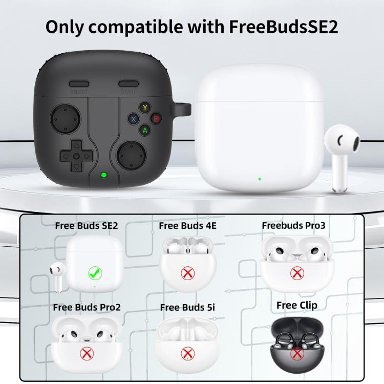 For Huawei Freebuds SE 2 /  SE 3 Retro Game Console Style Silicone Earbuds Case