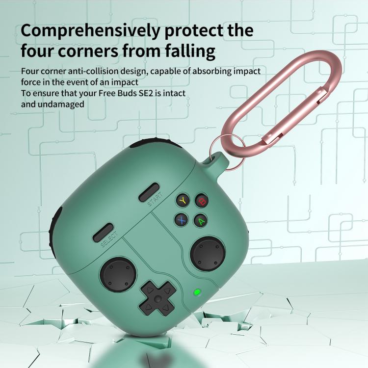 For Huawei Freebuds SE 2 /  SE 3 Retro Game Console Style Silicone Earbuds Case
