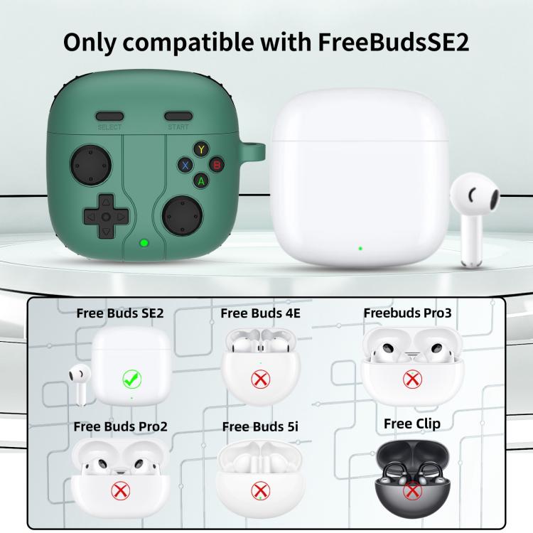 For Huawei Freebuds SE 2 /  SE 3 Retro Game Console Style Silicone Earbuds Case