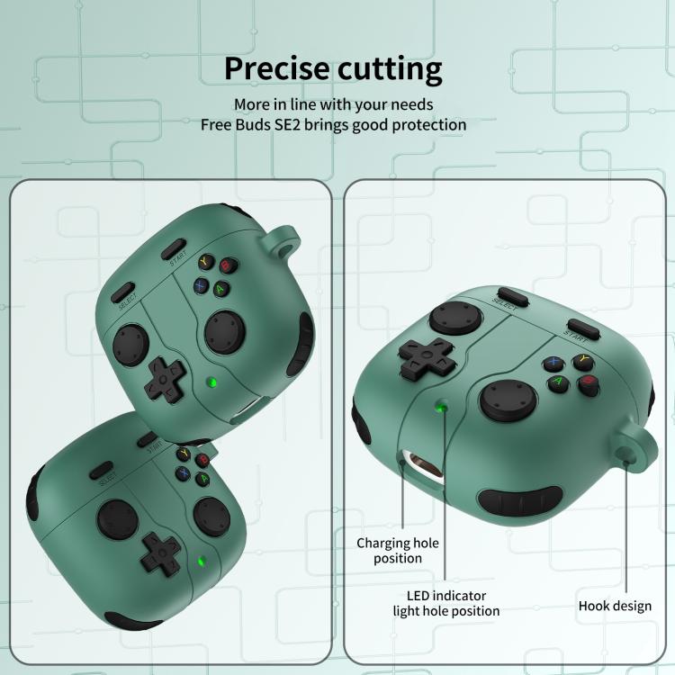 For Huawei Freebuds SE 2 /  SE 3 Retro Game Console Style Silicone Earbuds Case