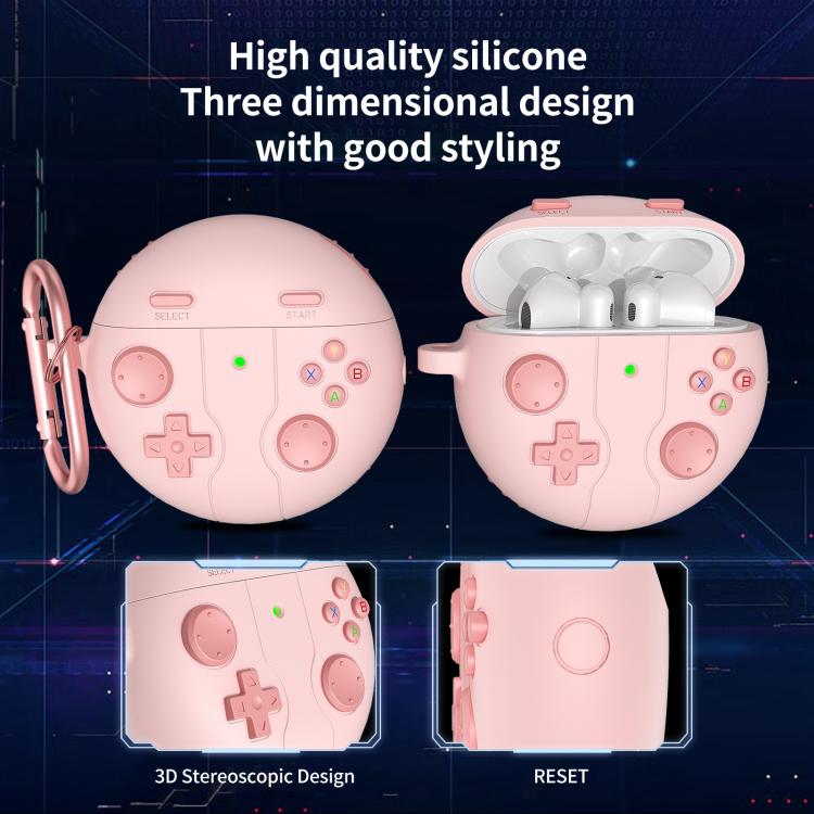 For Huawei Freebuds 4 / 4e Retro Game Console Style Silicone Earbuds Case