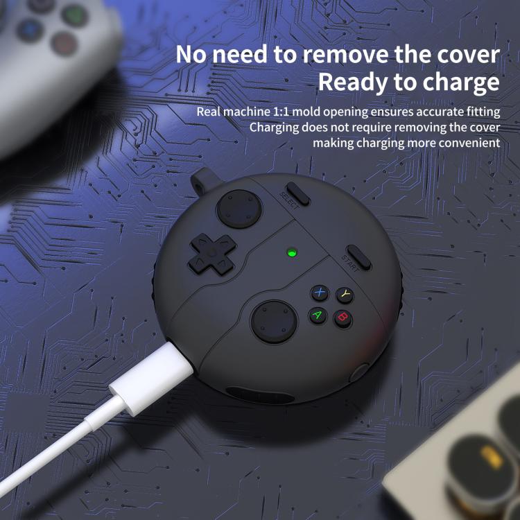 For Huawei Freebuds 4 / 4e Retro Game Console Style Silicone Earbuds Case