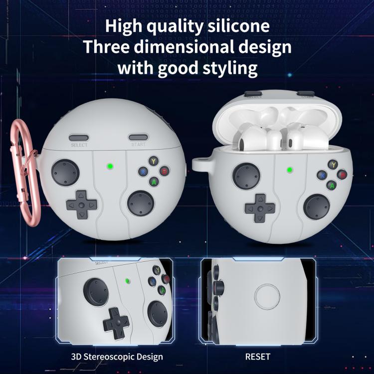 For Huawei Freebuds 4 / 4e Retro Game Console Style Silicone Earbuds Case