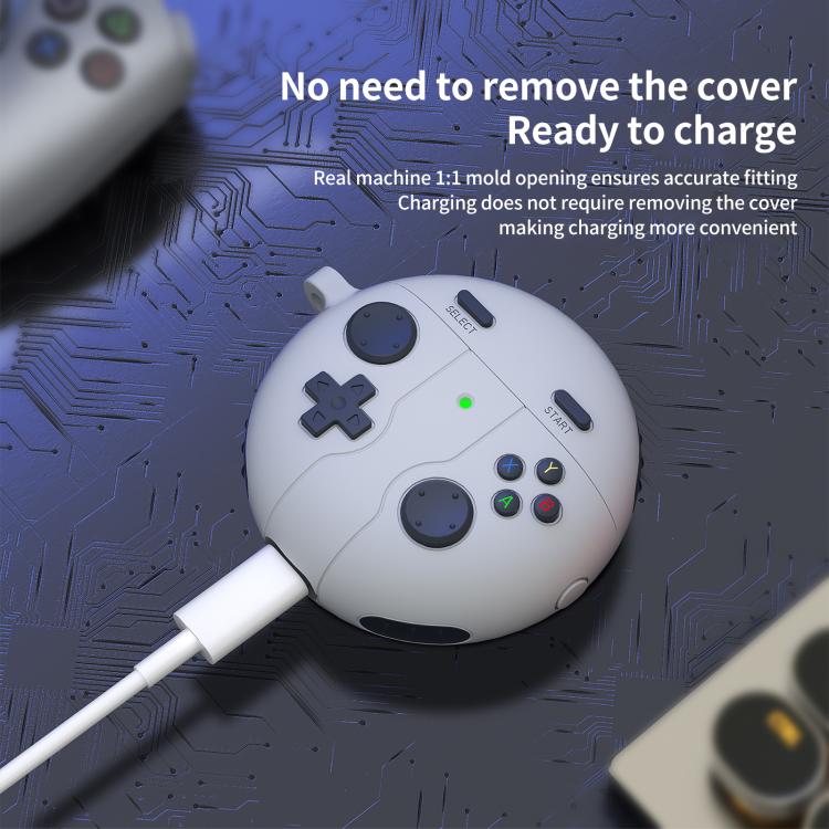 For Huawei Freebuds 4 / 4e Retro Game Console Style Silicone Earbuds Case
