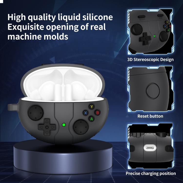 For Huawei Freebuds 5i / 6i Retro Game Console Style Silicone Earbuds Case