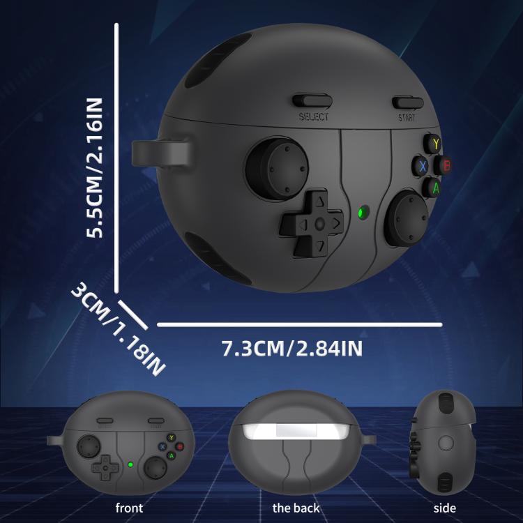 For Huawei Freebuds 5i / 6i Retro Game Console Style Silicone Earbuds Case