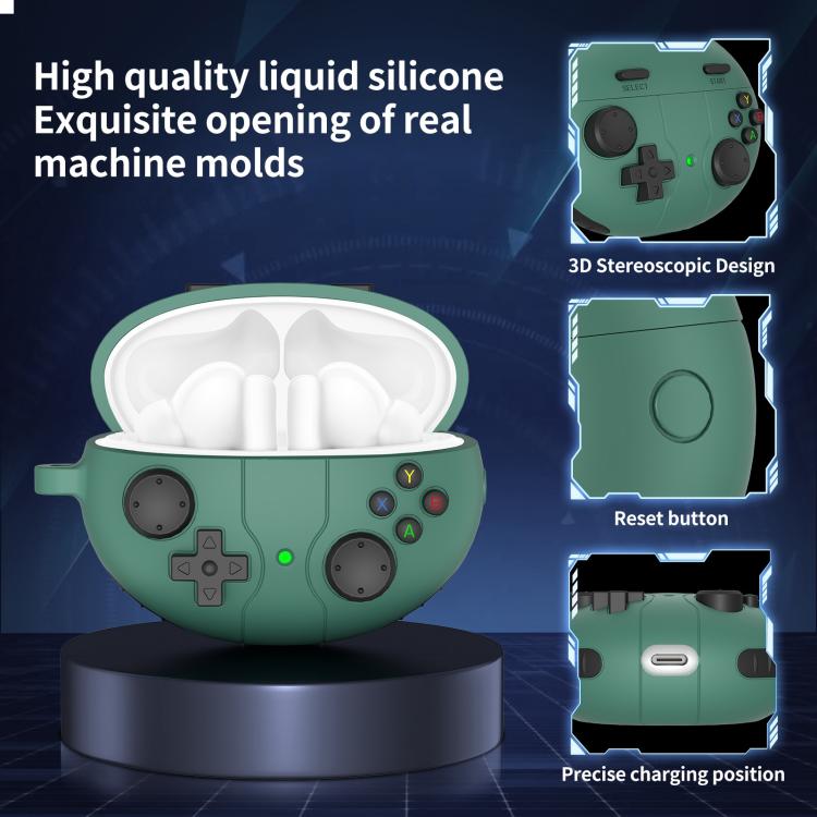 For Huawei Freebuds 5i / 6i Retro Game Console Style Silicone Earbuds Case