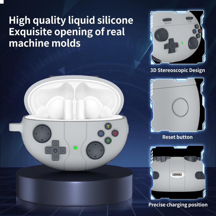 For Huawei Freebuds 5i / 6i Retro Game Console Style Silicone Earbuds Case
