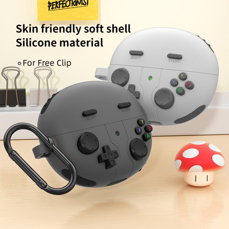 For Huawei FreeClip Retro Game Console Style Silicone Earbuds Case