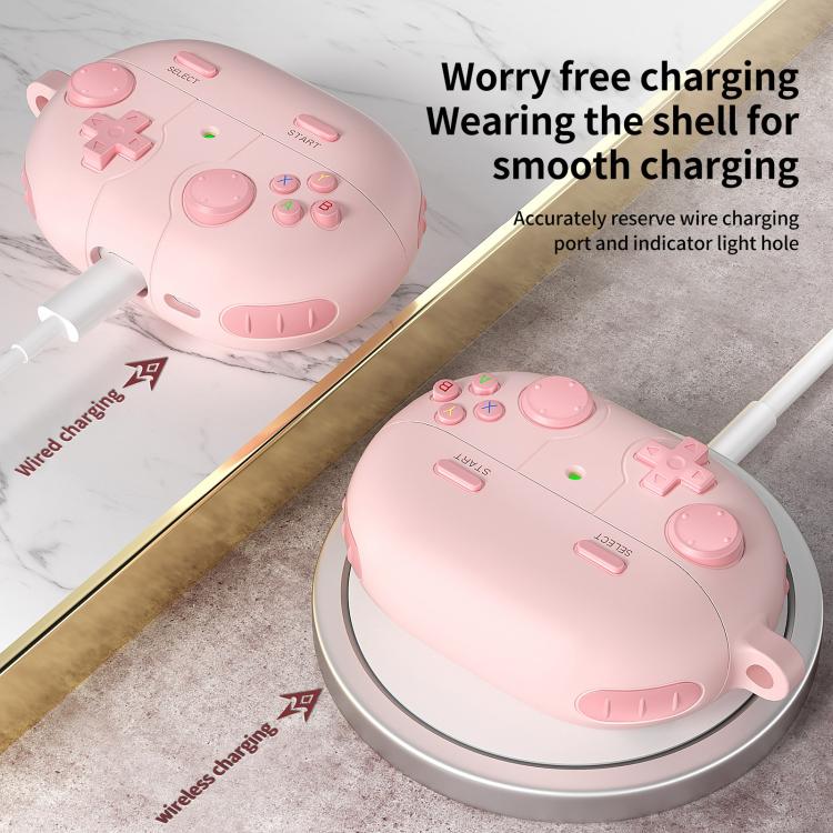 For Huawei Freebuds Pro 3 / Pro 4 Retro Game Console Style Silicone Earbuds Case