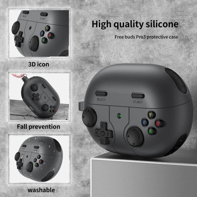 For Huawei Freebuds Pro 3 / Pro 4 Retro Game Console Style Silicone Earbuds Case