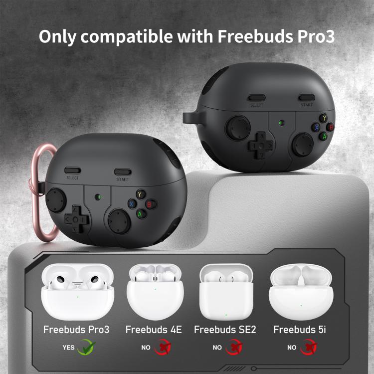 For Huawei Freebuds Pro 3 / Pro 4 Retro Game Console Style Silicone Earbuds Case