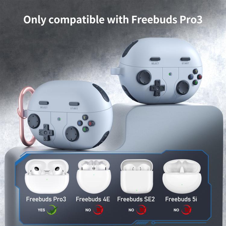 For Huawei Freebuds Pro 3 / Pro 4 Retro Game Console Style Silicone Earbuds Case