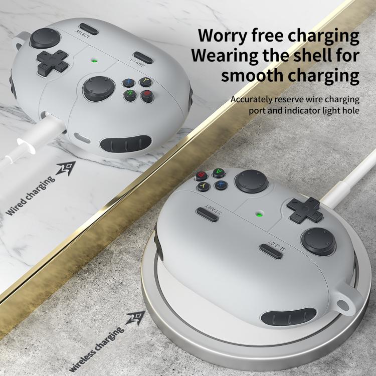 For Huawei Freebuds Pro 3 / Pro 4 Retro Game Console Style Silicone Earbuds Case