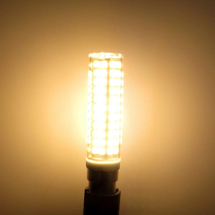 BA15D 15W 136 LEDs SMD 2835 Dimmable Corn Light Bulb, AC110V