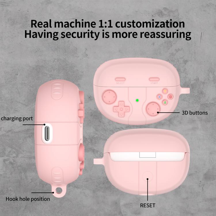 For Bose Ultra Open Earbuds Retro Game Console Style Silicone Earbuds Case