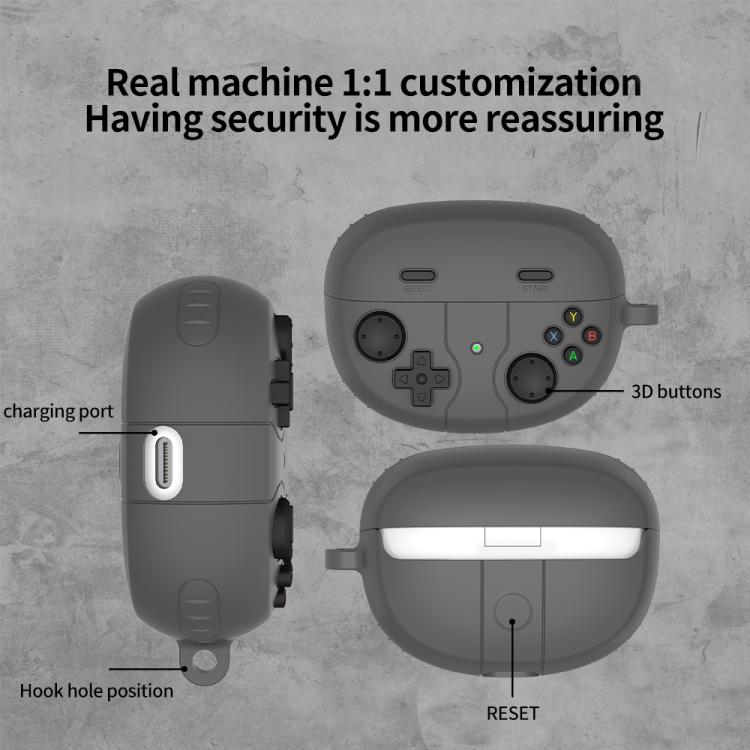 For Bose Ultra Open Earbuds Retro Game Console Style Silicone Earbuds Case