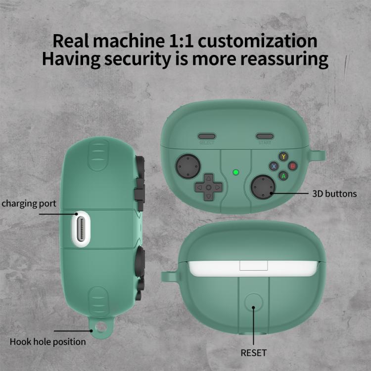 For Bose Ultra Open Earbuds Retro Game Console Style Silicone Earbuds Case
