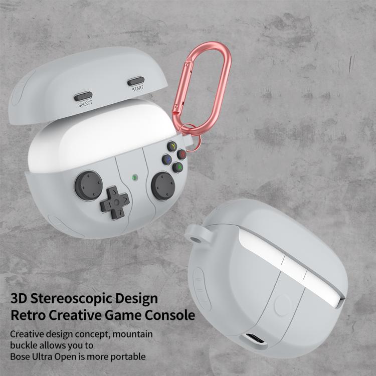 For Bose Ultra Open Earbuds Retro Game Console Style Silicone Earbuds Case
