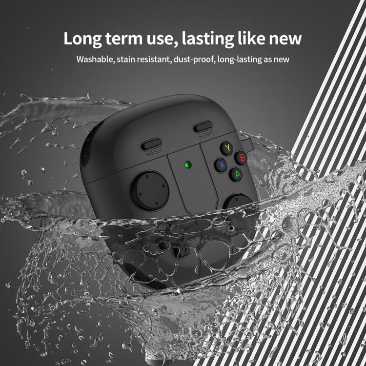 For Bose QuietComfort Earbuds II Retro Game Console Style Silicone Earbuds Case