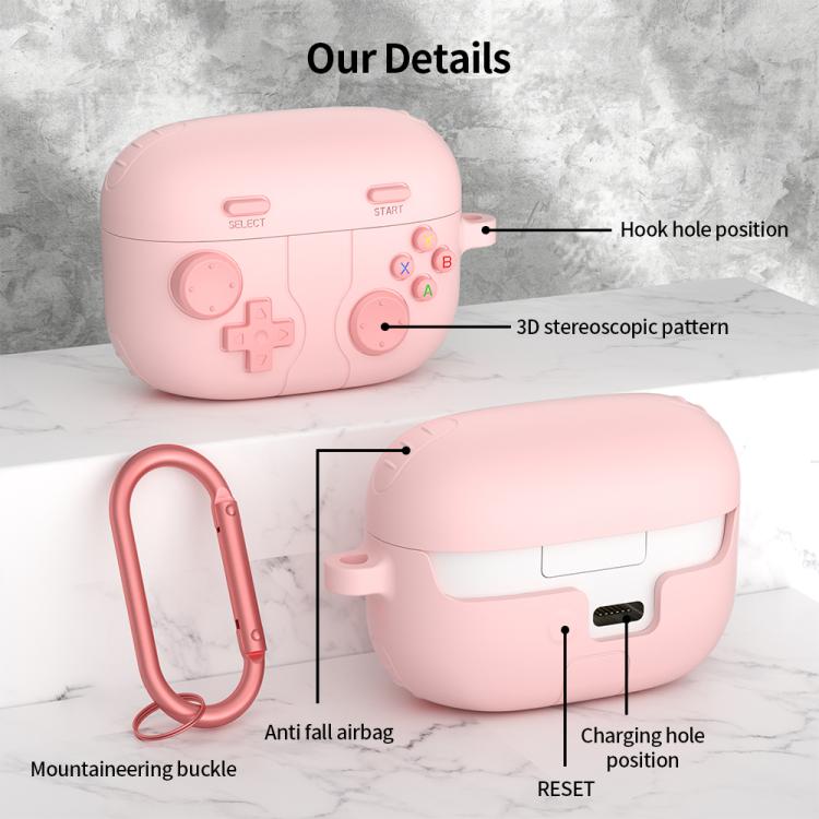 For Sony LinkBuds S Retro Game Console Style Silicone Earbuds Case
