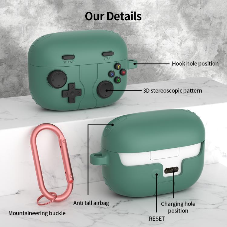 For Sony LinkBuds S Retro Game Console Style Silicone Earbuds Case