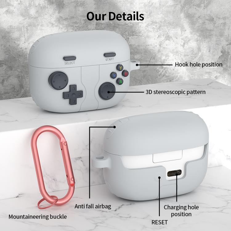 For Sony LinkBuds S Retro Game Console Style Silicone Earbuds Case